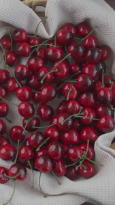 ส่งจากกทม！50ชิ้น เชอร์รี่ประดิษฐ์ diy เชอร์รี่เทียม ลูกปัดผลไม้ เครื่องประดับถ่ายภาพ พลาสติก