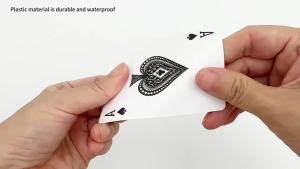PVC Texas Holdem WPT Poker Card Classic Poker Card Waterproof Frosted Poker Cards Plastic Playing Cards