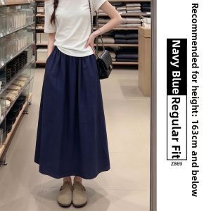 YAYANGREN | White Summer Lightweight A-Line Skirt