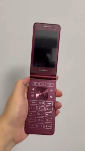 SAMSUNG Galaxy Folder 2 G1650 G160N Quad Core Camera 4G LTE Wifi Dual SIM android Flip Mobile Phone