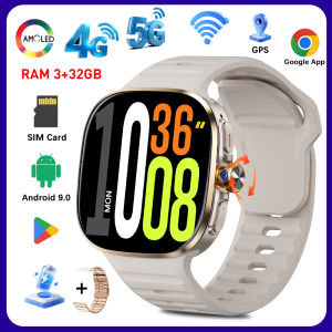 2026 NEW Smart Watch 2.4 AMOLED Screen 16GB+256GB RAM 2100 MAh HD Video Call GPS Navigation WIFI Google Android IOS Smart Watch