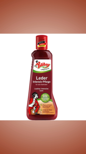 Poliboy Leather Cleaner + Intensive Care Lotion Set  Sofa Bag Wallet Stain Remover Protector