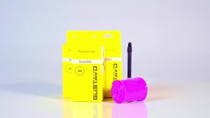 GUSTAVO TPU Bike Inner Tube 700C 700x23 25 28 32C Road Bicycle Tire Tubes 45 65 85mm Length FV Super Light