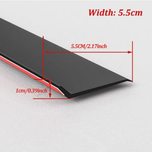 100cm Home Window Water Blocking Bar Sliding Window Rain Weatherstrip Balcony Insulation Windproof Sealing Strip Flashing Board