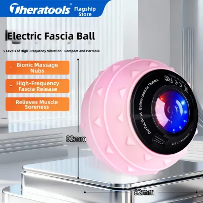 Theratools | Vibration Fascial Ball Massager for Waist Back Foot