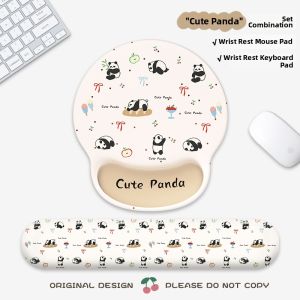 KALLDUN | Cute Kawaii Office Wrist Rest Mouse Pad
