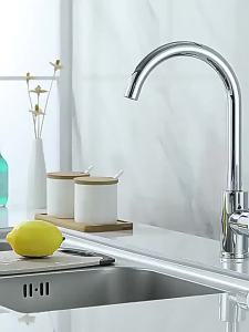 Solid Copper Hot and Cold Water Kitchen Faucet