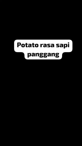 stik kentang potato rasa sapi panggang 200gram
