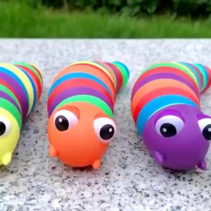 Funtoy Removable Flexible Caterpillar Toys Pop It Fidget Toy Stress Reliever Toys For Kids