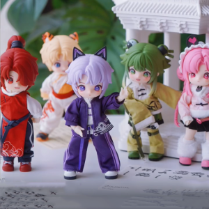 Nagi Third Generation Study Trip Season Blind Box Collectible Dolls Female Figure Pvc Material Static Display Toy