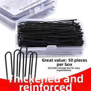 MOYAJIEKA | Black Strong Wire Hair Clip For Fringe