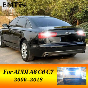 BMTxms 2PCS T15 W16W LED Backup Reverse Light Canbus For Audi A6 C6 C7 2006-2018 2008 2009 2010 2011 2012 2013 2014 2016 2017