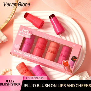 อายแชโดว์ 3-in-1 Jelly LongLasting Lipstick Makeup สีสันสดใส ป้องกันการจมน้ำ ไม่ติดทนนาน เหมาะกับทุกสภาพผิว ไม่มีส่วนผสมของน้ำหอม
