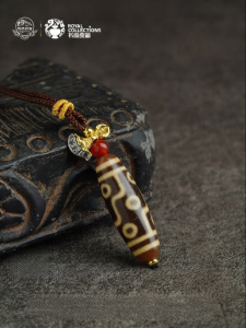 POTALA PALACE | Unique Design 3 Eye 5 Eye Agate Pendant