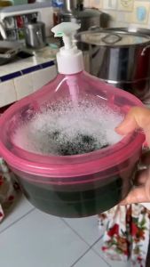 Murah Promo Dispenser sabun cair Cuci Piring Desain inovatif Terbaru kualitas tinggi Tidak Mudah Pecah Dan tahan lama kotak sabun dapur pencuci piring tekan Manual Peralatan Dapur Praktis Dan Simple