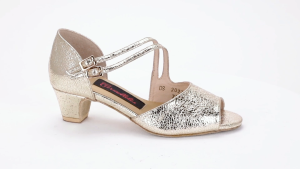 Carmelletes Metallic Leather Dancing Shoes