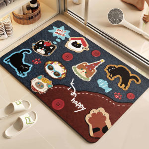 MIMARIJI | Silica Gel Water Absorbing Anti-dirty Quick-dry Anti-slip Mat