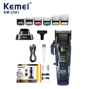 Kemei | Kemei 2381 Trimmer Barber 2384 Hair Clippers Professioal 10000 Rpm High Quality Clippers And Trimmers Set