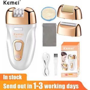 Kemei Electric Womens Shaver Personal Hair Removal Device White