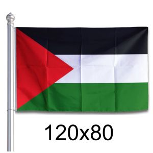 BENDERA PALESTINA UKURAN SEDANG 115X75