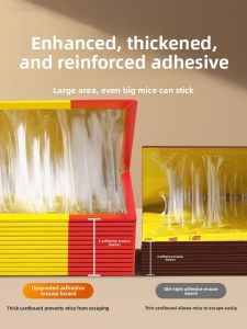 MONLEYTA | Super Strong Thickened Mouse Trap Sticky Board Large Size Rat Killer Home Use Powerful Adhesive Mouse Control Pest Eliminator