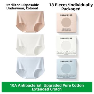 MINXOSU | Ice Silk Seamless Sterilized Disposable Underwear