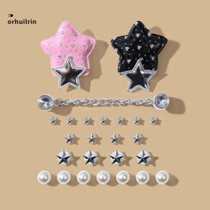 LINGMIAO | Decorative Shoe Accessories for Flip Flops Black Style