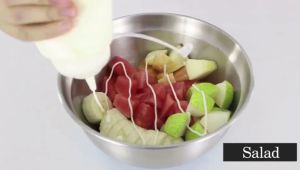 Cutter Bowl with Lid Fast Vegetable Cut Set Multifunctional Fruit Salad Maker-TY6592