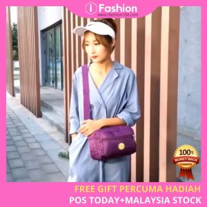 iFASHION 1140 Women Korean Style Nylon Sling Handbag Shoulder Messenger Bag Wanita Beg Tangan Murah