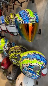 Helmet ARC XR Laguna - Neon / Yellow/Black / Blue/Black ★NEW Design★