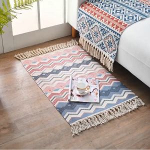 Nordic Style Cotton Linen Rug NEW DESIGNS