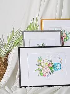 Aluminum Large Frame Empty Wall-mounted Picture Frame