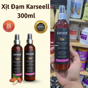 Xịt Đạm Dưỡng Tóc Karseell 300ml  Xịt Dưỡng Đạm Siêu Dưỡng  Chính Hãng Công Ty.