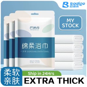 Badigo Badigao Disposable Bath Towel Thickened Quick Drying Travel Towel Microfiber Towel 旅行一次性浴巾毛巾 加大加厚 植物纤维 旅行出差必备
