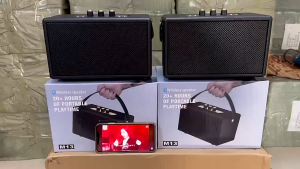 Loa M13 BOOMBOX 4 Kết Nối Bluetooth 5.0 Ổn Định Pin 6H Loa Bass 30W Dải Âm Rộng 80Hz–20kHz