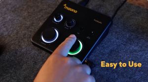 Maono PS22 / PS22 Lite Audio interface with Premium Mic Revamps for Recording Music Production Guitar Maonocaster