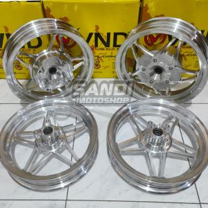 Velg Racing Vnd V Speed V2 Ring 12 Stylo 160 Abs & Cbs / Pelek V Speed V2 Stylo 160 Cbs & Abs 215-12 & 250-12
