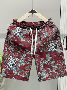 Quần Short Nam Mùa Hè Mỏng Thường Ngày Dài Năm Inch Phong Cách Bãi Biển Quần Dài Vừa Vặn Thời Trang Mùa Hè Quần Dài Thẳng