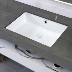 Undercounter Household Ceramic Square Sink