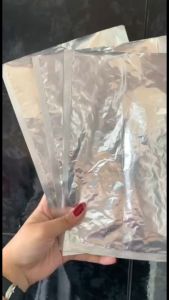 Alumunium Foil Plastik Tebal 17x25 cm Sachet Kemasan Metalized 500gr - 700gr Premium