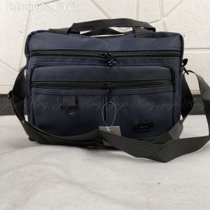 Selempang Edmundo Pria Wanita Tas Kerja Kuliah Jinjing Anti Air Ukuran Folio