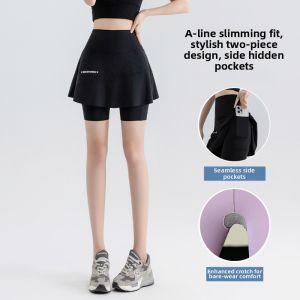 YANSE | High Waist Tummy Control Dress Pants Skirt