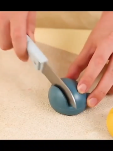 **2025 NEW** 3 pcs/set Multifunctional Grinding Cartoon grindstone Knife Sharpener for  All Types of Knives & Scissors  3 pcs Pengasah Pisau Batu Kisar Kartun Pelbagai Fungsi untuk Semua Jenis Pisau & Gunting 卡通磨刀器