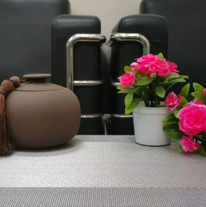 GD WHITE CERAMIC DIPPING SAUCE DISHES - SPLIT BOWL RECTANGULAR / SQUARE / ROUND CONDIMENTS SAUCE PLATE