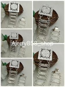 เข็มขัดสีเงิน เข็มขัดผ้าซิ่น/ผ้าถูง เข็มขัดโบราณ เข็มขัดชุดไทย สินค้าราคาถูกๆ พร้อมส่ง