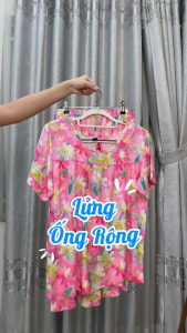 [HCM] Đồ bộ tole trung niên bộ lanh mặc nhà quần lửng áo tay ngắn -SHOP5SAO (45-75kg)