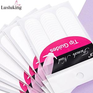 French Tip Manicure Stickers 10/50/100PCS Nail Art Guide Strips French Line Self-Adhesive DIY Nail Decals Fringe Designs