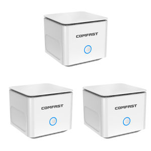 Comfast AC1200 Gigabit Dual Band Mesh Router 2.4G&5GHz 11AC Router Easy Mesh Andlink WiFi Router 4*5dBi Full House Coverage