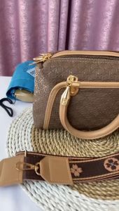 LUNA AURA [Pilih Lokal] Earlin Tas Pesta Wanita Motif Tikar 4101 Tas Jinjing Selempang Kekinian Free Dompet Koin