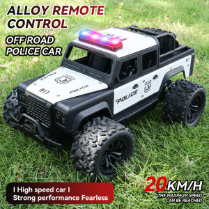 Childrens off-road vehicle toy police car large sound and light four-wheel drive vehicle special police car model